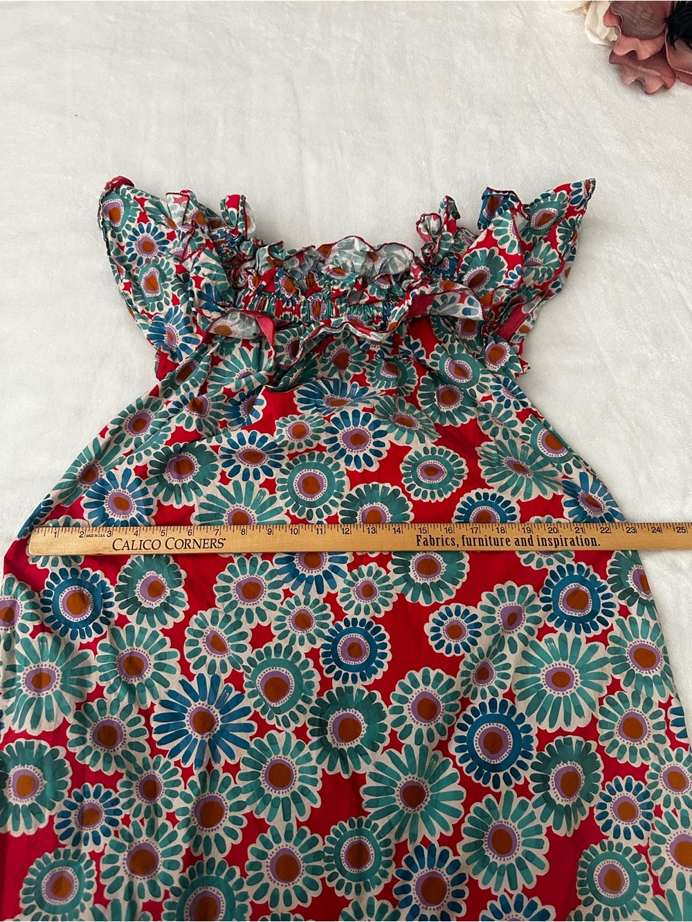 La DoubleJ Breakfast Crazy Daisy Maxi Dress Size medium - Picture 8 of 15